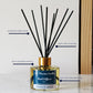 Festive Spice Reed Diffuser Set – 100 Ml with 8 Fiber Sticks
